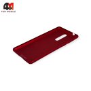 Чехол для Nokia 8 2017 пластиковый в сетку, красного цвета, Case