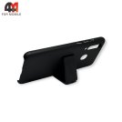 Чехол для Huawei Nova 4 пластиковый с подставкой, черного цвета, Nillkin