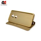 Чехол-книга для Asus ZenFone 5 Lite/ZC600KL золотого цвета, New Case