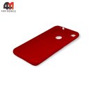 Чехол для Huawei P8 Lite 2017 силиконовый, матовый, красного цвета, Cherry