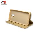 Чехол-книга для Samsung J6 2018/J600 золотого цвета, New Case