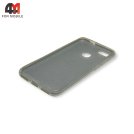 Чехол для Huawei P9 Lite Mini силиконовый с блестками, серебристого цвета