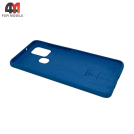 Чехол для Samsung A21s Silicone Case, синего цвета