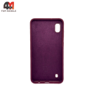 Чехол для Samsung A10/A10S/М10 Silicone Case, цвет марсала