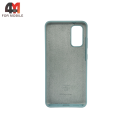Чехол для Samsung S20/S11 lite/S11e Silicone Case, ментолового цвета