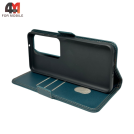 Чехол-книга для Huawei Nova Y72/Y72S шов, зеленого цвета, Case