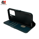 Чехол-книга для Huawei Honor 400 Lite шов, зеленого цвета, Case