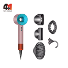 Фен Super druer, HD15, розово-бирюзовый