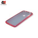 Чехол для Xiaomi Mi A2 Lite/Redmi 6 Pro силиконовый с блестками, розового цвета