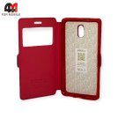 Чехол-книга для Nokia 3 красного цвета, Experts