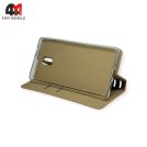 Чехол-книга для Nokia 3 золотого цвета, New Case