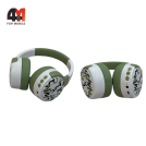 Наушники полноразмерные детские Onitoon, GT882, зеленого цвета