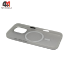 Чехол для iPhone 17 пластиковый с MagSafe, белого цвета, Hicool