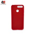Чехол для Huawei Y6 Prime 2018/Y6 2018/Honor 7A Pro/Honor 7C Silicone Case, красного цвета