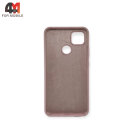 Чехол для Xiaomi Redmi 9C/Redmi 10A Silicone Case, пудрового цвета
