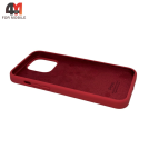 Чехол для Iphone 14 Pro Max Silicone Case, 25 марсала