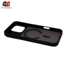 Чехол для iPhone 17 Pro пластиковый с MagSafe, черного цвета, Pixels