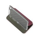 Чехол книга Iphone 6 Plus/6S Plus бордового цвета