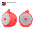 Baseus Портативная колонка E06, курочка, красный