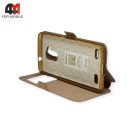 Чехол-книга для Zte Blade V7 Lite золотого цвета, Experts