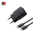 Baseus Сетевой адаптер + кабель P10111605113-01, Type-C to Type-C, 30W, черный