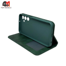 Чехол-книга для Samsung A25 5G в бок, зеленого цвета