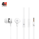 Наушники вакуумные Celebrat D1, 3.5 mm, белый