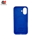 Чехол для Iphone 16 Silicone Case Premium+MagSafe, Periwinkle