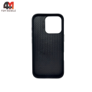 Чехол для Iphone 16 Pro Glass Pro+MagSafe, черного цвета