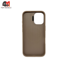 Чехол для Iphone 16 Pro Glass Pro+MagSafe, золотистого цвета