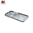 Чехол для телефона Huawei Y6P силиконовый с рисунком, Supreme