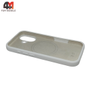 Чехол для Iphone 17 Silicone Case Magnetic, белого цвета