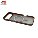 Чехол для iPhone 17 Air пластиковый с MagSafe, коричневого цвета, Hicool