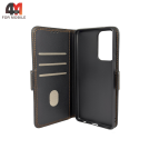 Чехол-книга для Samsung A52/A52s шов, черного цвета, Case
