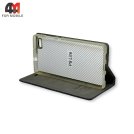 Чехол-книга для телефона Huawei P8 Lite 2015 серого цвета