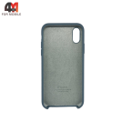 Чехол Iphone X/Xs Silicone Case, 61 серо-зеленый