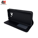 Чехол-книга для Xiaomi Poco X3/X3 Pro в бок, черного цвета