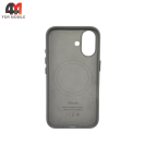 Чехол для iPhone 17 Leather Case+MagSafe, Deep Space Gray