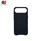 Чехол для iPhone 17 Air Leather Case+MagSafe, Black