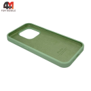 Чехол Iphone 15 Silicone Case, 68 зеленый чай