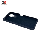 Чехол для Xiaomi Redmi Note 11 4G/Note 11S Silicone Case, темно-синего цвета