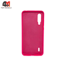 Чехол для Xiaomi Mi A3 Lite/Mi 9 Lite Silicone Case, ярко-розового цвета