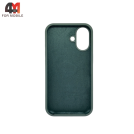 Чехол для Iphone 16 Silicone Case, 61 серо-зеленый