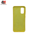 Чехол для Samsung S20/S11 lite/S11e Silicone Case, желтого цвета