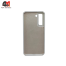 Чехол для Samsung S21 Plus/S30 Plus Silicone Case, белого цвета