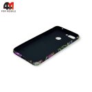 Чехол для Xiaomi Mi 8 Lite силиконовый с рисунком, цветы