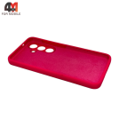 Чехол для Samsung S25 Plus Silicone Case, ярко-розового цвета