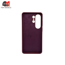 Чехол для Samsung S26 Ultra Silicone Case, цвет марсала