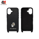 Чехол для iPhone 17 Karl Lagerfeld, черный