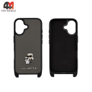 Чехол для iPhone 17 Karl Lagerfeld, серый